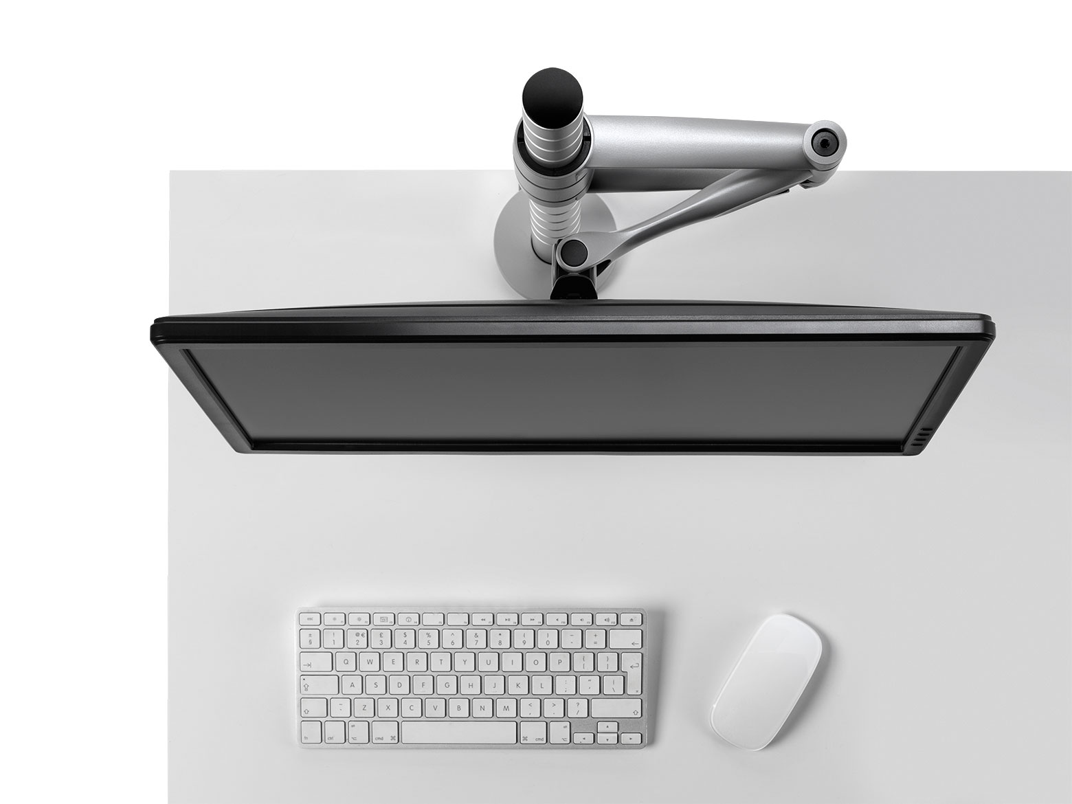 办公辅件|显示器支架|办公火狐官方网站|火狐HUOHU（中国）火狐官方网站|Wishbone 台面显示屏（立柱）支架